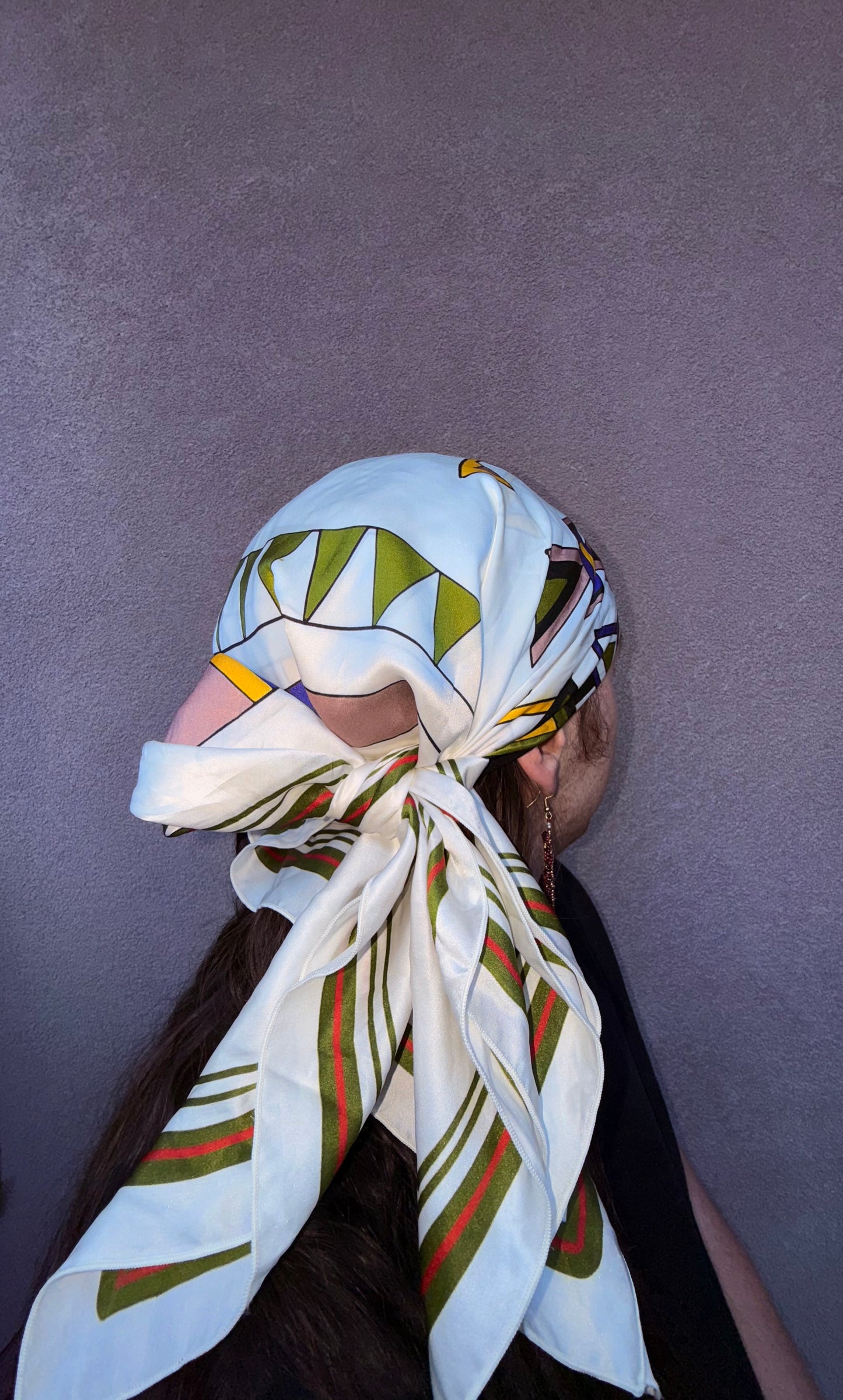 Mūsūtkwi-vi Nuka Silk Scarf (made to order)