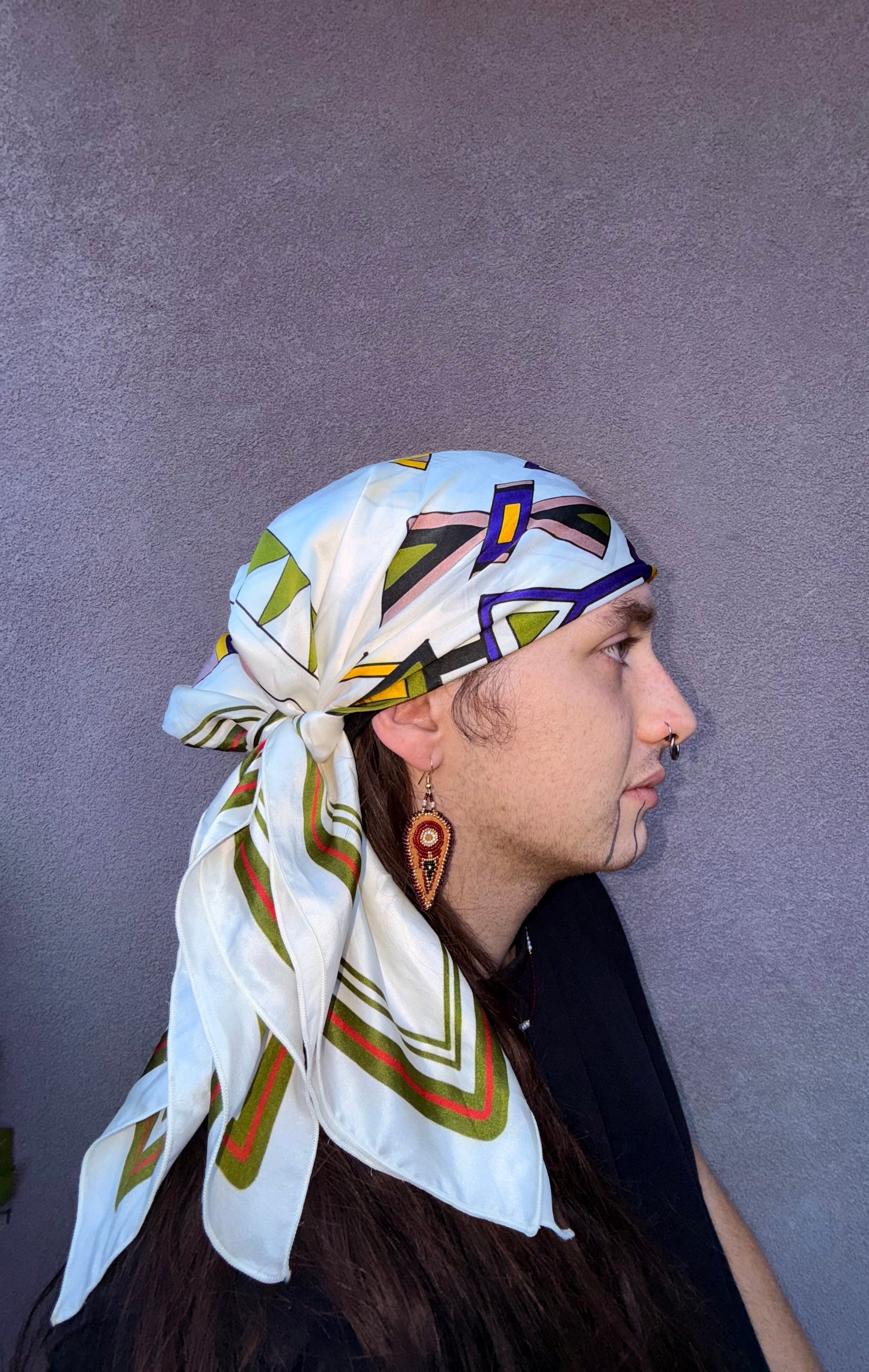 Mūsūtkwi-vi Nuka Silk Scarf (made to order)