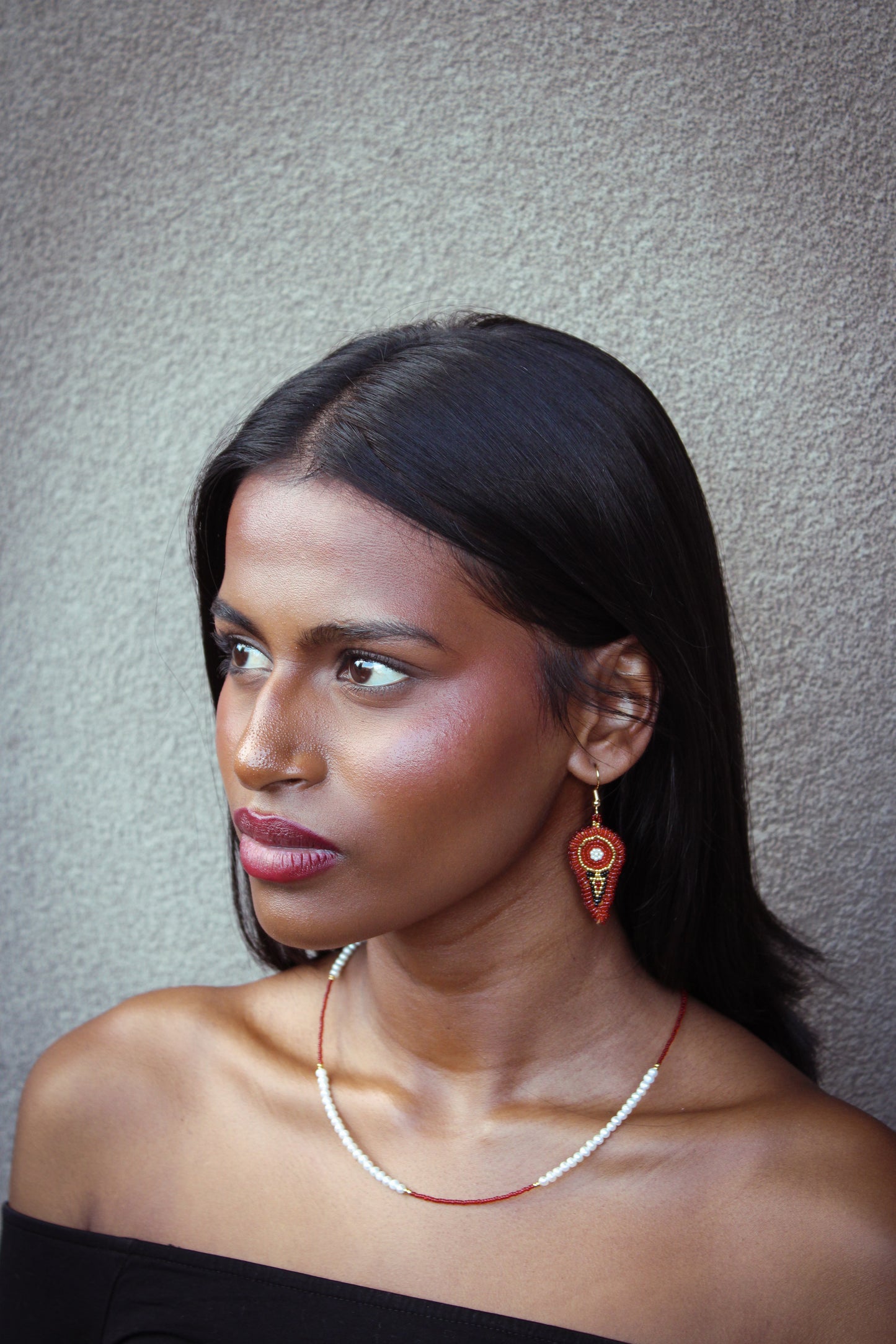 ŌŌ (large) pearl earring