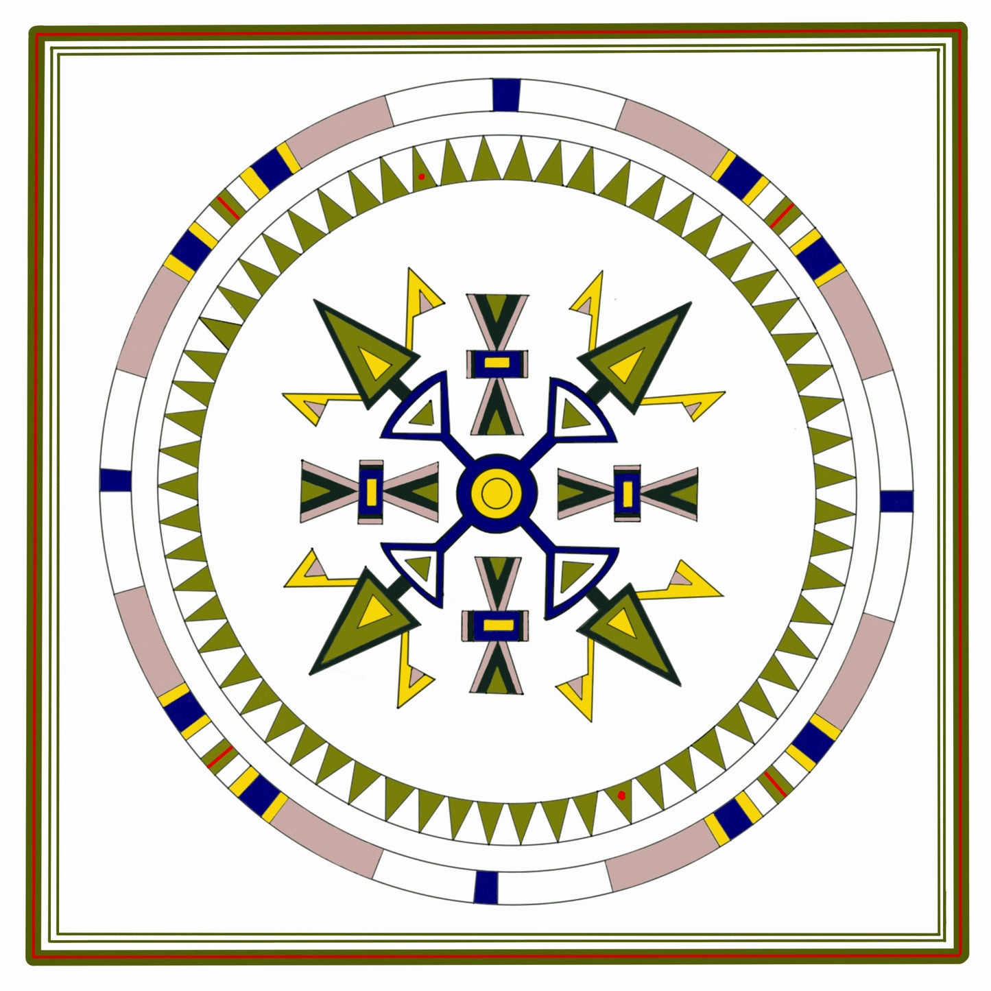 Mūsūtkwi-vi Nuka Silk Scarf (made to order)