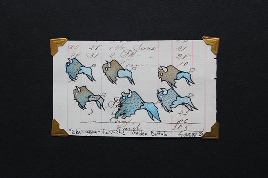 Aka-pana-ta’uchī “golden buffalo”, original