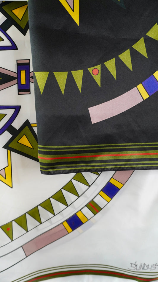 Mūsūtkwi-vi Nuka Silk Scarf