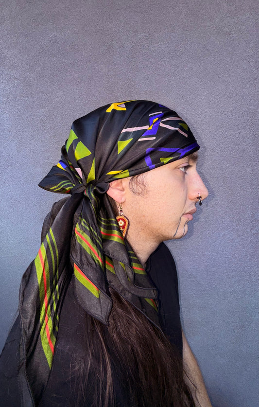 Mūsūtkwi-vi Nuka Silk Scarf (made to order)